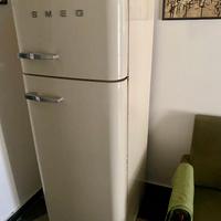 FRIGO VINTAGE SMEG FAB50URCR3 BIANCO/CREMA