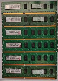 MEMORIE mod.Transcend 2g ddr3 1333 dimm cl9