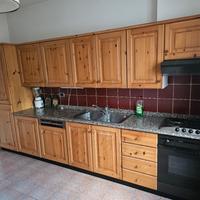 cucina in legno massello