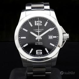 Longines Conquest 41 mm steel automatic box&papers