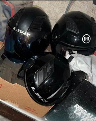 Casco LS2 senza visiera , LS2 con visiera , BHR