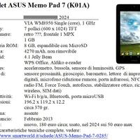 Tablet ASUS Memo Pad 7 (K01A)