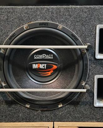 Subwoofer Attivo Auto Impact 150 Watt RMS