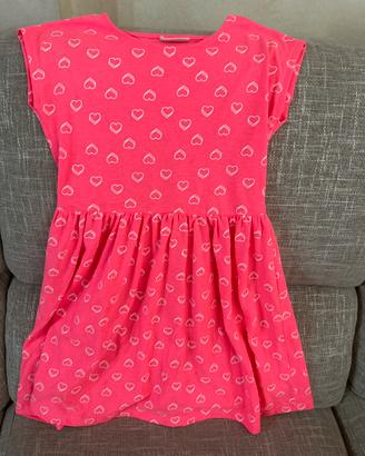 Vestitino rosa ovs 8-9 anni