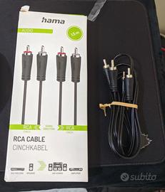 Hama cavo RCA 1,5m