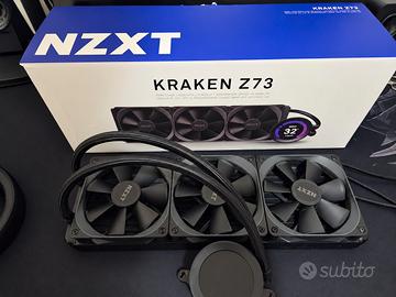 NZXT KRAKEN z73 360mm Nero