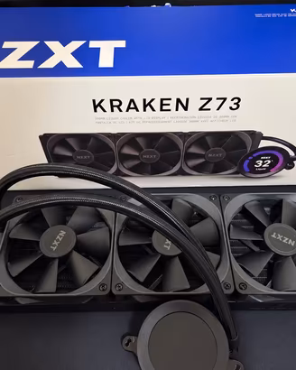 NZXT KRAKEN z73 360mm Nero