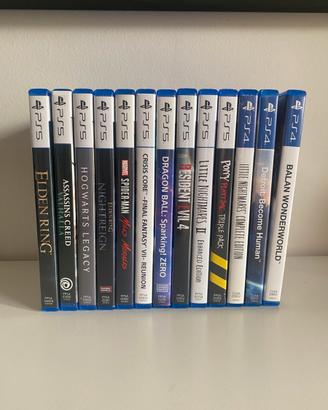Giochi PS5/PS4 Elden Ring DragonBall Resident Evil