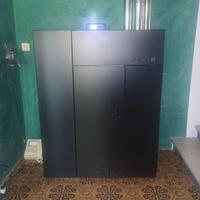 Stufa canalizzata a pellet evacalor