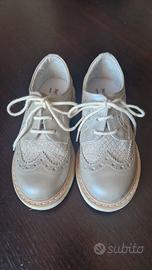 Scarpe stringate bambina Nero Giard8ni