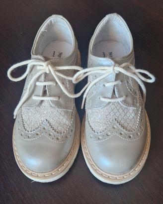 Scarpe stringate bambina Nero Giard8ni