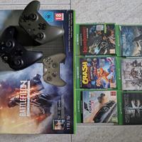XboxOne 1tb limited ed. + 2 Controller + 4 Game