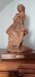 Scultura in terracotta Nico Venzo con certificato