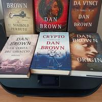 6 LIBRI  DI DAN BROWN
