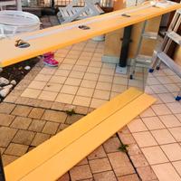 Specchiera con faretti e/o due armadietti