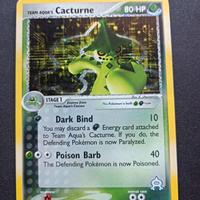 Pokémon Cacturne Team Aqua 1/95 HOLO ENG