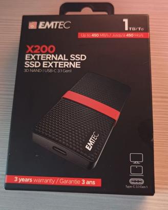 EMTEC X200 - 1 TB - USB Typ-C - 3.1 Gen 1 (5Gpbs)