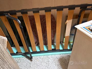 rete in doghe letto singolo