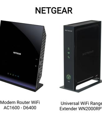 ☀️Netgear D6400 Router WiFi Range Extender N300