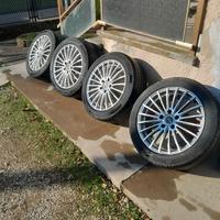 Pneumatici pirelli 245/45/18 cerchi mak