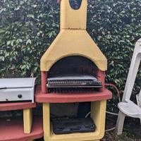 camino da giardino barbecue/griglia