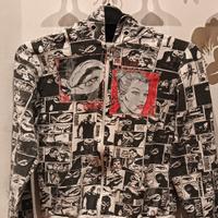 Diabolik felpa fumetto 