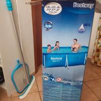 Piscina Bestway steel pro 300 x 201 x 66