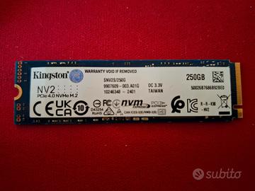 SSD M2 250GB Kingston
