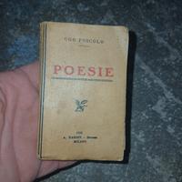libro vintage ugo foscolo