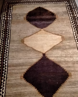 Tappeto Gabbeh originale Iraniano 202x125cm