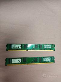 Kingston 8GB DDR3 1600MHz PC3‑12800U RAM