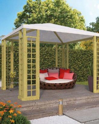 Gazebo in legno