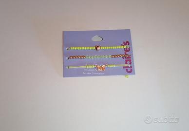 claire's braccialetti verdi
