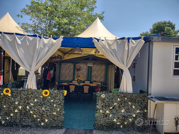 Caravan Roulotte gazebo coibentato Metaponto Lido