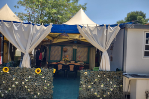 Caravan Roulotte gazebo coibentato Metaponto Lido