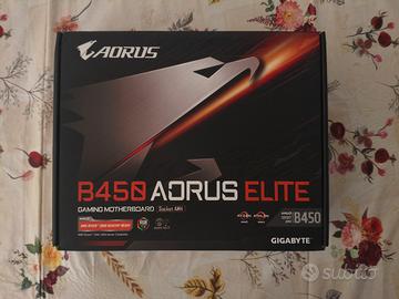 Scheda madre AMD AM4 - Gigabyte B450 Aorus Elite
