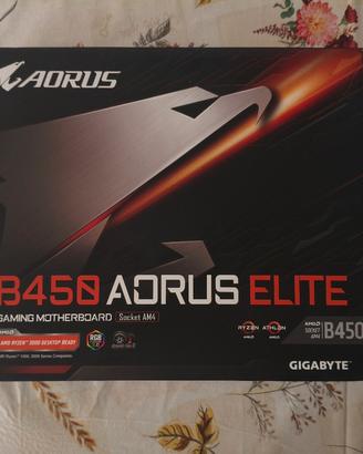 Scheda madre AMD AM4 - Gigabyte B450 Aorus Elite