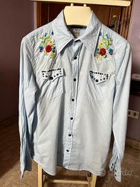 Camicia We are Replay ricamata