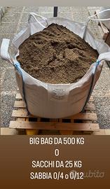 SABBIA VAGLIATA 0/4 O MISTA DA GETTO ( LEGGERE )