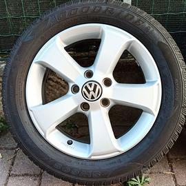 4 Cerchi Lega Originali VW 16" 5x112 Golf Passat