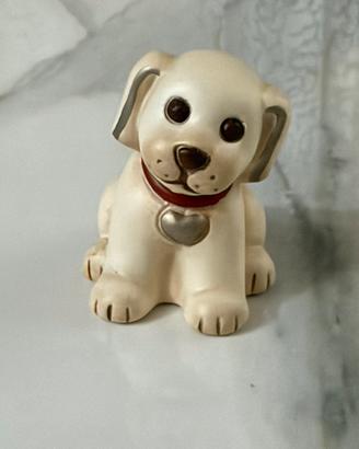 Cagnolino THUN originale con collare rosso e cuore