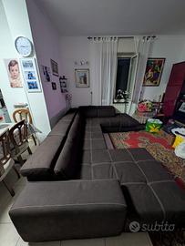 Divano angolare 7 posti