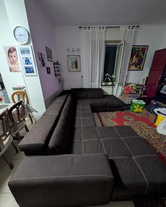 Divano angolare 7 posti