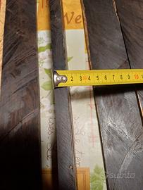 listelli in ebano dal Mozambico 