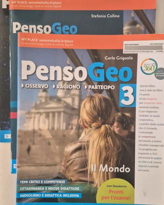 isbn 9788839529480  PensoGeo 3 con Cod  NUOVO