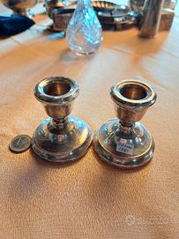 candelabri in argento
