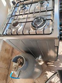 cucina e forno a gas beco