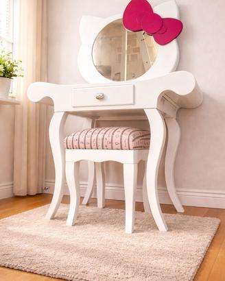 Splendida consolle per trucco di Hello Kitty,