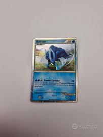 Suicune Shiny Promo HGSS21 Italiano Black Star