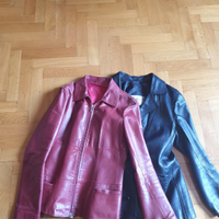 2 Giacche in Pelle donna Vintage 80/90